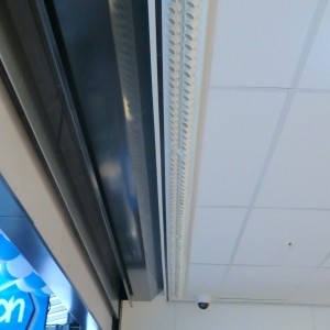 Air curtain Albert Heijn