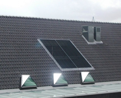 Pitched roofs / roof grille