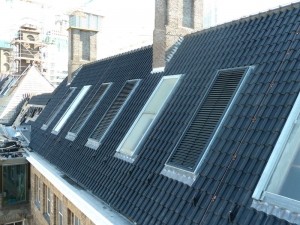 Pitched roofs / roof grille